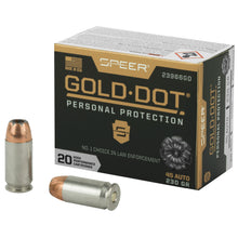 Load image into Gallery viewer, Spr Gold Dot 45acp 230gr Hp 20-200