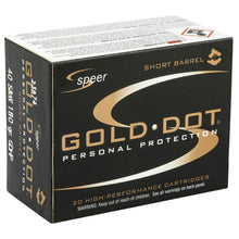 Load image into Gallery viewer, Spr Gold Dot 40sw 180gr Hp Sb 20-500