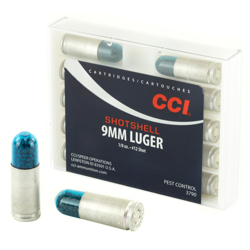Cci 9mm #12 Shotshell 10-200