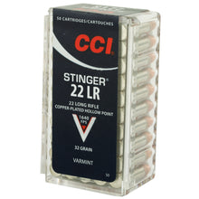 Load image into Gallery viewer, Cci "stinger" 22lr Hp 50-5000