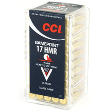 Load image into Gallery viewer, Cci 17hmr 20gr Game Pnt 50-2000