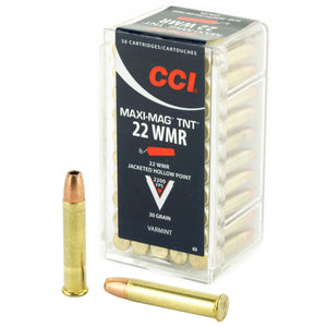 Cci 22wmr Tnt Maxi-mag 50-2000