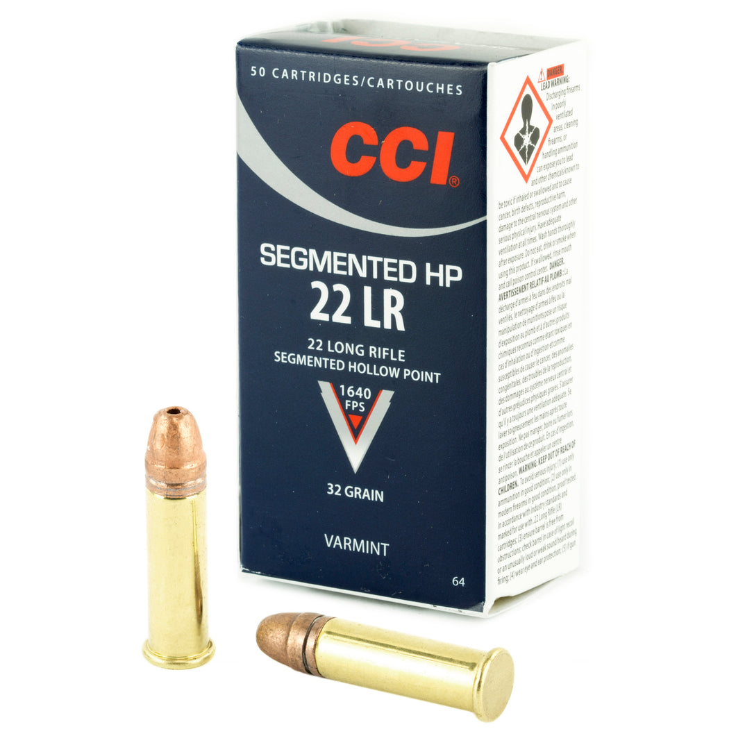 Cci 22lr 32gr Segmented Hp 50-5000