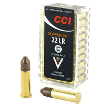 Load image into Gallery viewer, Cci Copper-22 22lr 21gr 50-5000