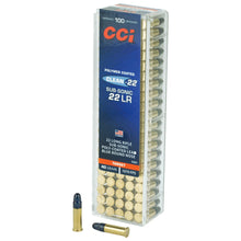 Load image into Gallery viewer, Cci 22lr Sub 40gr Lrn Blue 100-5000