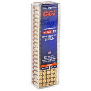 Cci 22lr Hv 40gr Lrn Red 100-5000