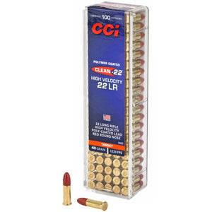 Cci 22lr Hv 40gr Lrn Red 100-5000