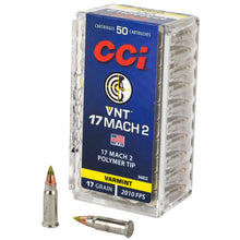 Load image into Gallery viewer, Cci 17 Mach 2 17gr Vrmnt Tip 50-5000