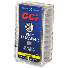 Load image into Gallery viewer, Cci 17 Mach 2 17gr Vrmnt Tip 50-5000