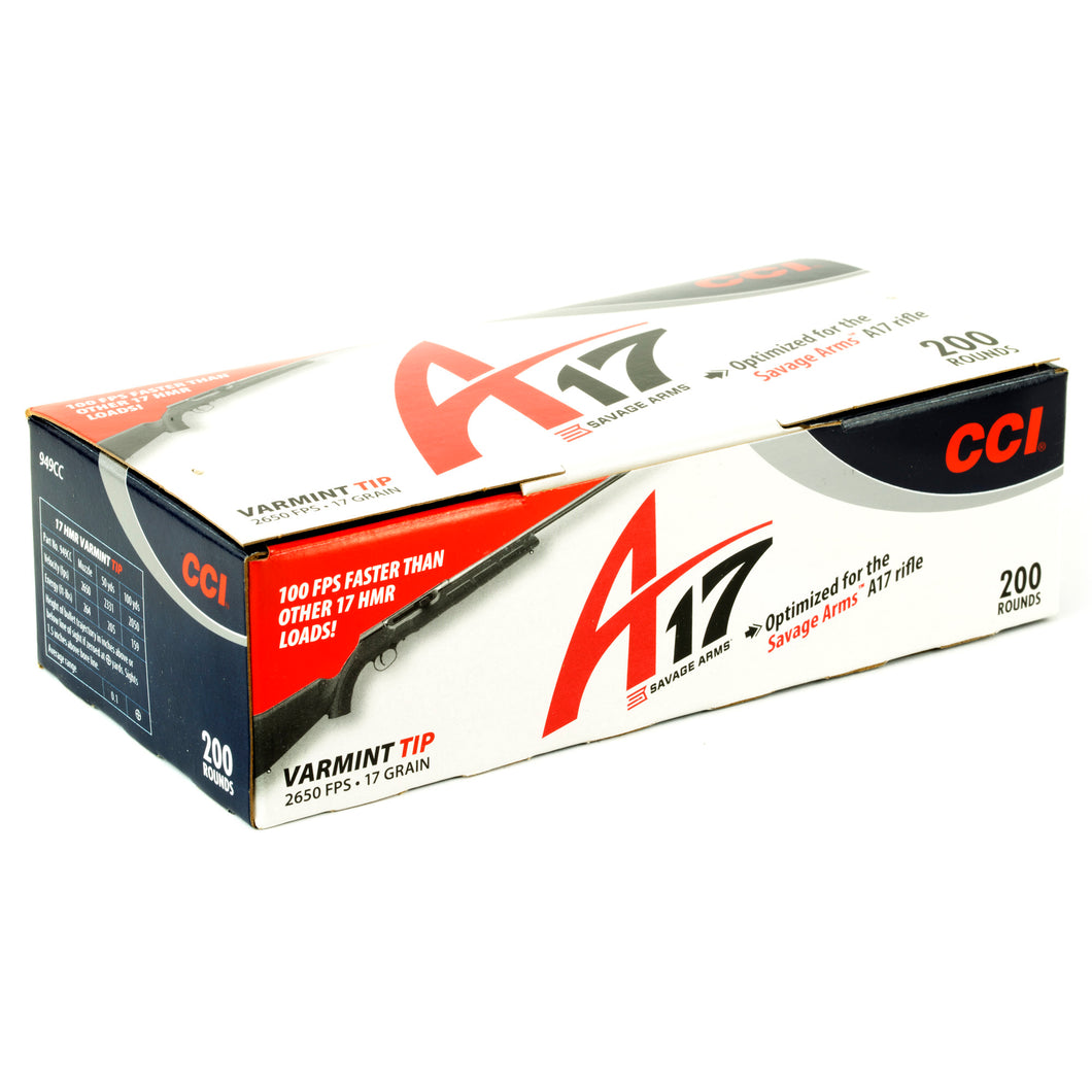 Cci A17 17hmr 17gr Varm 200-2000