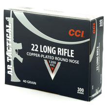 Load image into Gallery viewer, Cci 22lr Tactical 40gr Cprn 300-3000