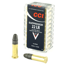 Load image into Gallery viewer, Cci 22lr Suppressor 45gr Hp 50-5000