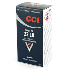 Load image into Gallery viewer, Cci Quiet 22lr 40gr Lrn 50-5000