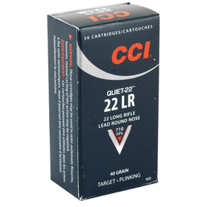 Cci Quiet 22lr 40gr Lrn 50-5000