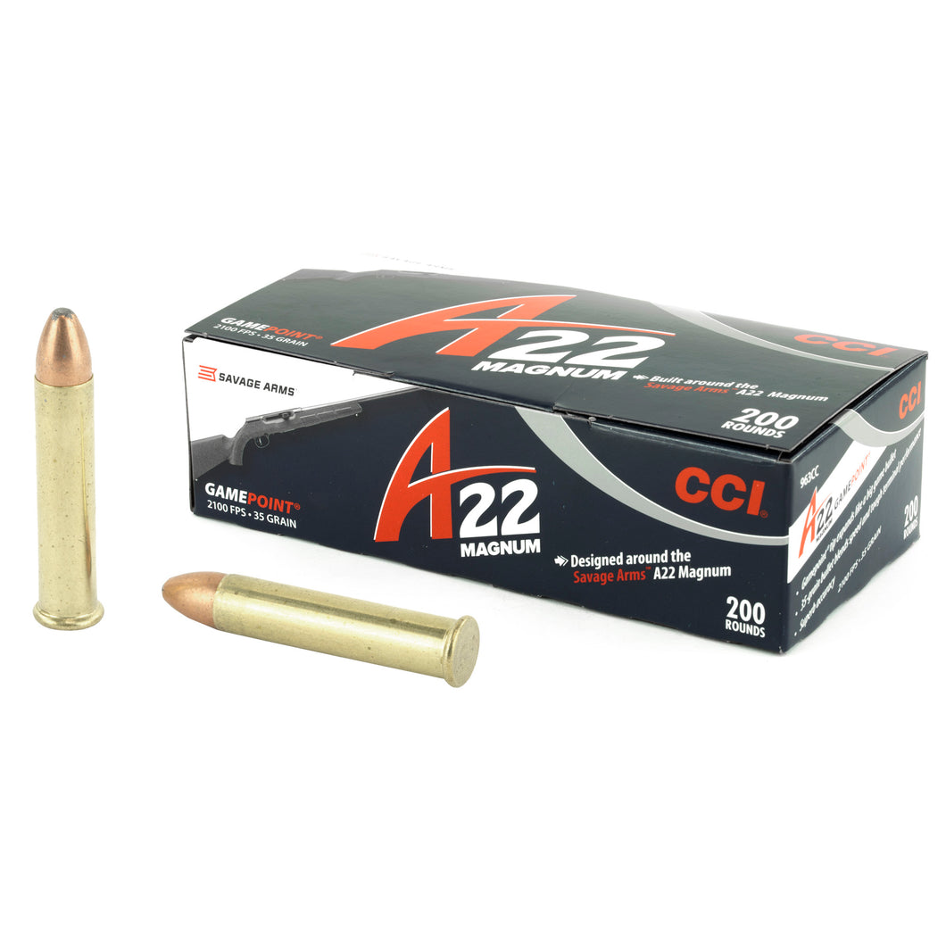 Cci A22 22wmr 35gr 200-2000