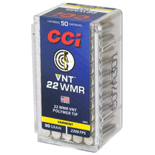 Load image into Gallery viewer, Cci 22wmr 30gr Varmint Tip 50-2000