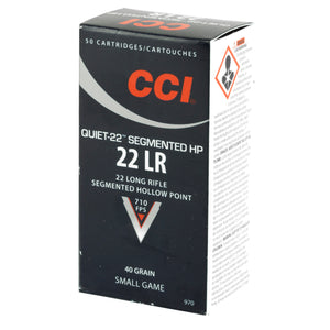 Cci Quiet Segmented 22lr 40gr Hp 50-