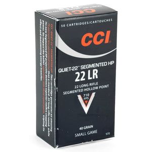 Cci Quiet Segmented 22lr 40gr Hp 50-
