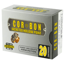 Load image into Gallery viewer, Corbon 40s&amp;w Jhp 20/500
