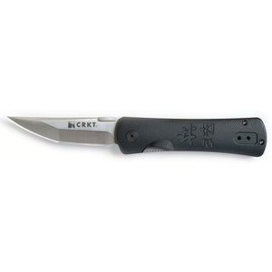 Crkt Heiho 3.125" Pln Sts Blk