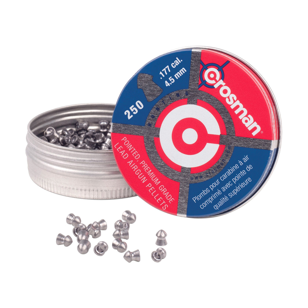 Crosman .177 Pointed Pellets 250-cd