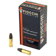 Load image into Gallery viewer, Fiocchi 22lr 40gr Hp 50-5000