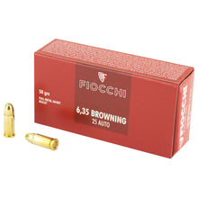 Load image into Gallery viewer, Fiocchi 25acp 50gr Fmj 50-1000