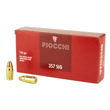 Load image into Gallery viewer, Fiocchi 357sig 124gr Fmj 50-1000