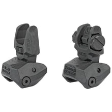 Load image into Gallery viewer, Fab Def Poly Flip-up Sight Set Blk