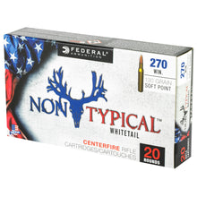 Load image into Gallery viewer, Fed Non Typical 270 Win Sp 20/