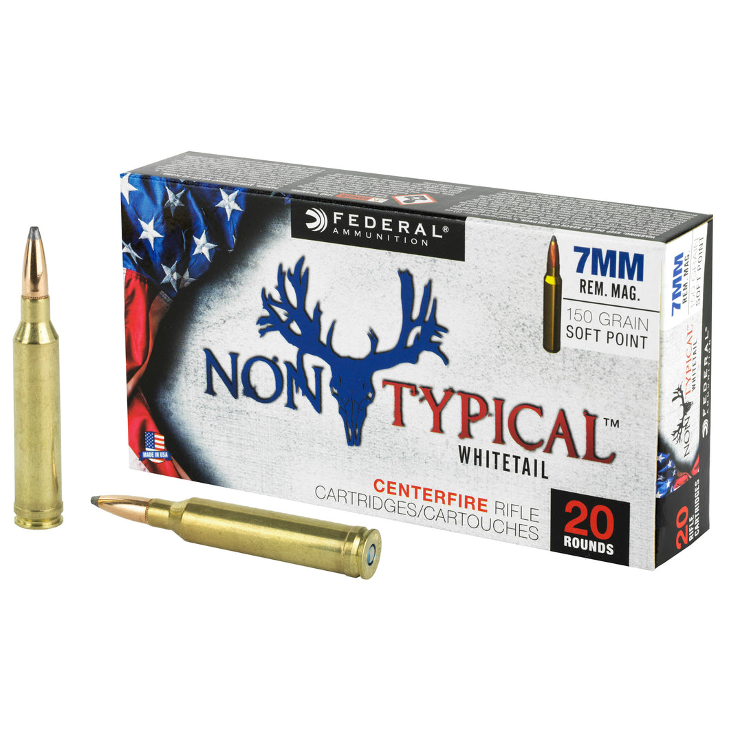 Fed Non Typical 7mmrem 150gr Sp 20-
