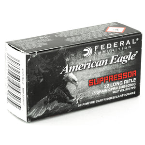 Fed Ae Suppressor 22lr 45gr Fmj 50-
