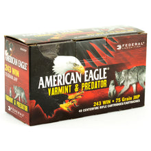 Load image into Gallery viewer, Fed Am Eagle V&amp;p 243win 75gr 40-200