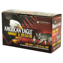 Load image into Gallery viewer, Fed Am Eagle V&amp;p 308win 130gr 40-200
