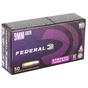 Fed Ae 9mm 147gr Trn Mtch Tsj 50-500