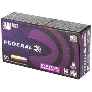 Fed Ae 9mm 147gr Trn Mtch Tsj 50-500