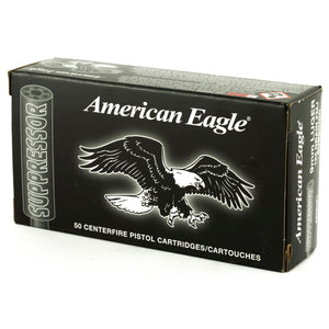 Fed Ae Suppressor 9mm 124gr Fmj 50-
