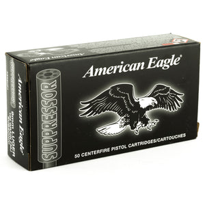 Fed Ae Suppressor 9mm 124gr Fmj 50-