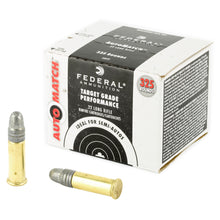 Load image into Gallery viewer, Fed Auto Mtch 22lr 40gr Sld 325-3250