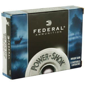 Fed Pwrshk 10ga 3.5" Rfl Slg 5-250