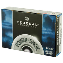 Load image into Gallery viewer, Fed Pwrshk 12ga 3" Mg #4 Bck 5-250