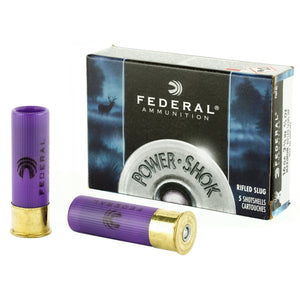 Fed Pwrshk 16ga 2.75 Mx Rfl Sl 5-250