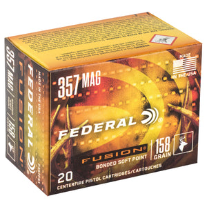 Fusion 357mag 158gr 20-200