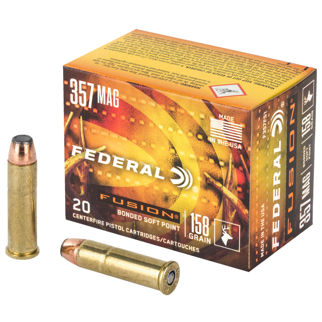 Fusion 357mag 158gr 20-200