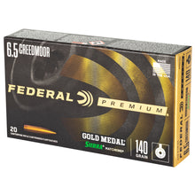 Load image into Gallery viewer, Fed Gold Mdl 6.5creed 140gr Smk 20-2