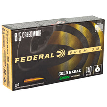 Load image into Gallery viewer, Fed Gold Mdl 6.5creed 140gr Smk 20-2