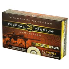 Load image into Gallery viewer, Fed Gold Mdl 6.5creed 130gr Berg 20