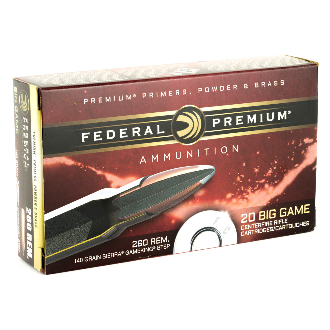 Fed Prm 260rem 140gr Btsp 20-200