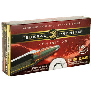 Fed Prm 338win 210gr Np 20-200