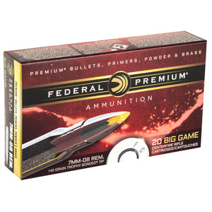 Fed Prm 7mm08 140gr Trphy Tip 20-200